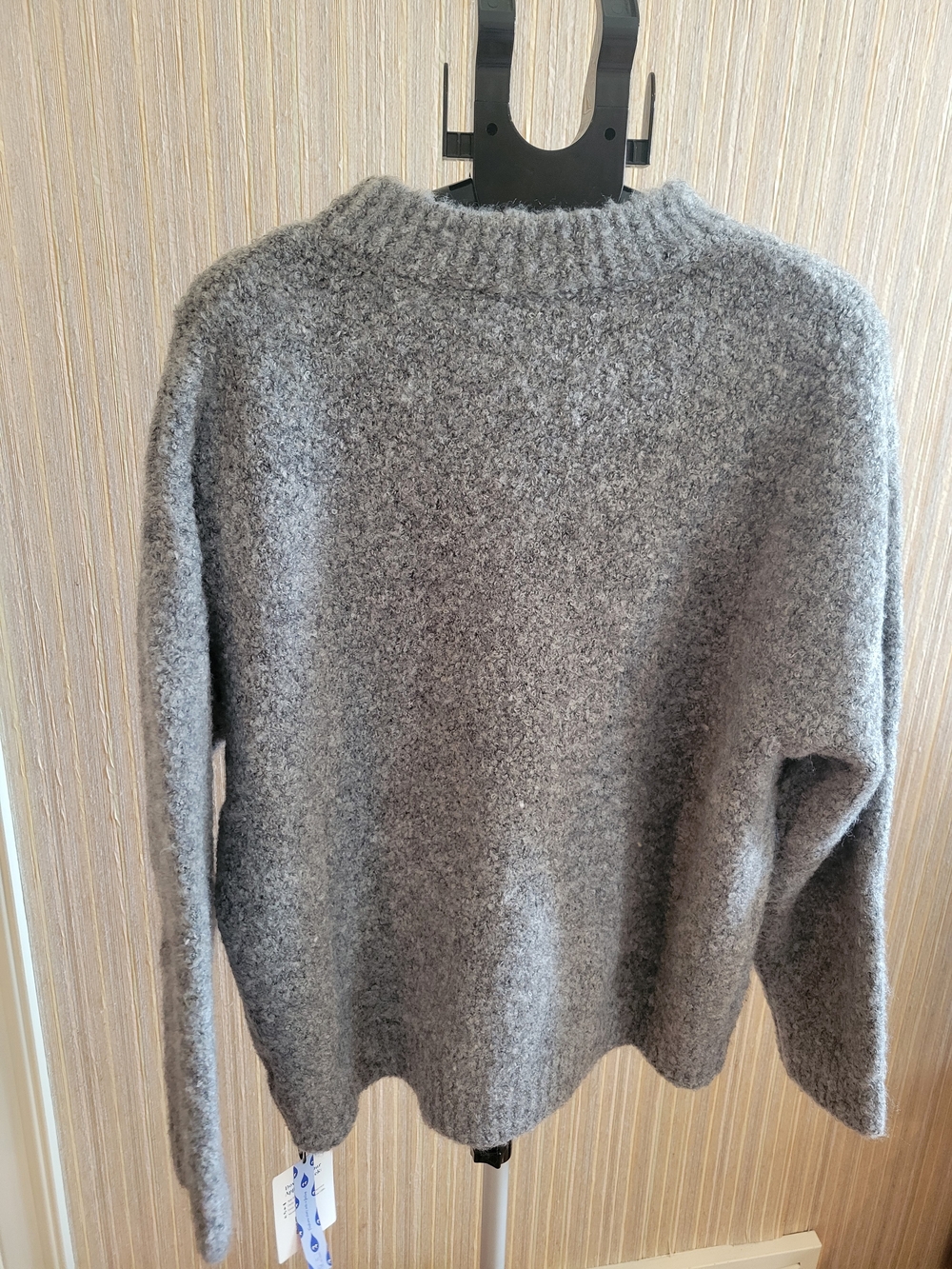 Cider Gray Cat Sweater with Cat Motif NWT Large - Picture 2 of 10